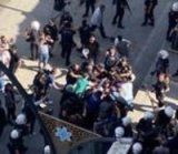 Police intervention in the KDP protest in Hakkari