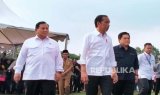 Dampingi Jokowi, Prabowo-Erick Hadiri Pembukaan Munas dan Konbes NU