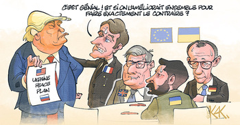 Plan de paix en Ukraine : comment l'Europe existe face à Trump