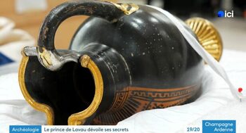 La tombe d’un prince celte dévoilée pour la première fois aux Français