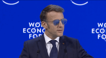 [SATIRE À VUE] Macron à Davos : l’affaire des lunettes fumeuses rebondit
