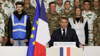 Emmanuel Macron : «Nous sommes l'armée la plus efficace d'Europe et nous comptons le rester»