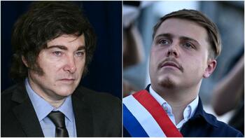 «L'hypocrisie de la gauche» : le président argentin tacle Louis Boyard qui retire sa montre avant une interview