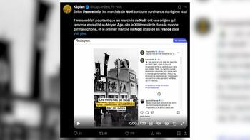 France Info soulève un tollé avec une vidéo faisant le lien entre les nazis et les marchés de Noël
