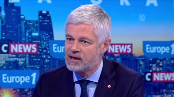 «Jean-Luc Mélenchon a fait le choix d'être le cheval de Troie de l'islamisme», martèle Laurent Wauquiez