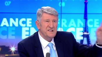 «Ceux qui nous font croire qu'on est en 1938 se trompent, on est en 1914», indique Philippe de Villiers