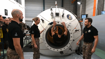 Grâce à la Marine française, on pourra sauver les sous-mariniers en détresse