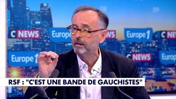 «RSF est une bande de gauchistes», lance Robert Ménard