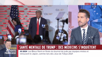 Trump : sa santé mentale remise en cause par des médias français