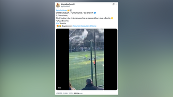 «Des actes scandaleux, honteux, inacceptables» : des tirs de mortiers interrompent un match de football opposant&nbsp;(…)