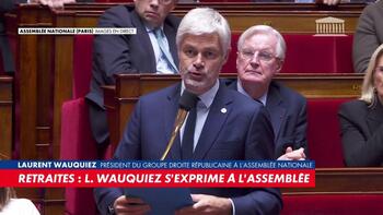 Réforme des retraites : «La France qui travaille est trop souvent oubliée dans cet Hémicycle», déplore Laurent Wauquiez