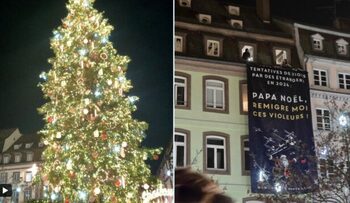 [POINT DE VUE] À Strasbourg, la lettre-banderole de Némésis au père Noël