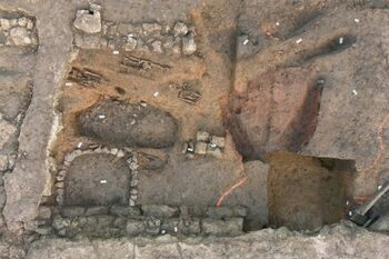 Découverte d’une nécropole à Fosses, ancienne cité potière