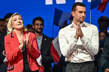Marine Le Pen à l’arrêt, Jordan Bardella en marche, le RN tétanisé