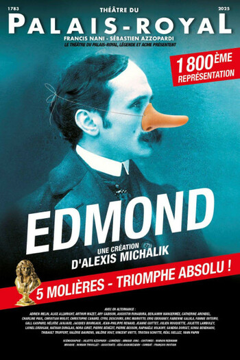 Théâtre : Edmond, de Alexis Michalik